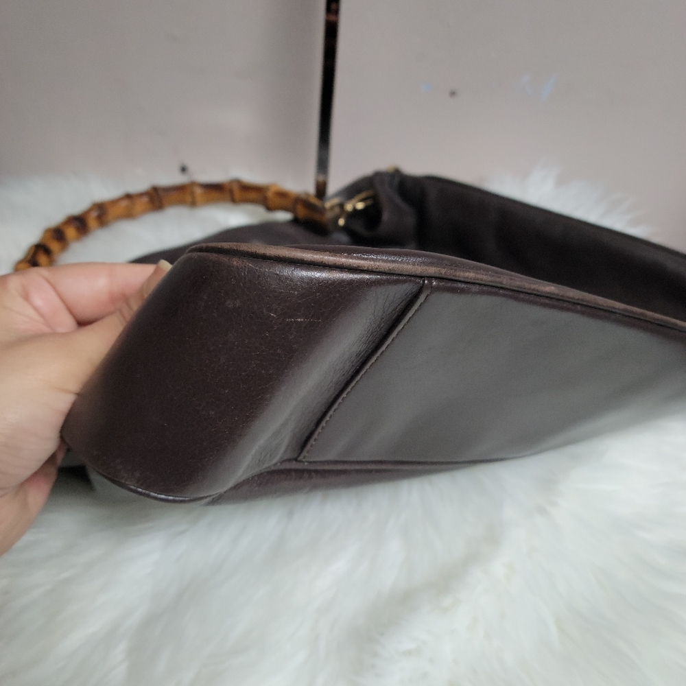 100% Authentic Gucci vintage bamboo tote bag - Picture 3 of 14